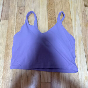 Women's Lululemon Align Tank Light Support A/B Cup Size 14 Lavender Lux SKU616